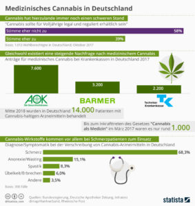 Infografik: Medizinisches Cannabis In Deutschland — HANF.biz