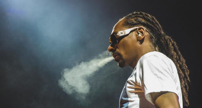 Dauerkiffen bei Snoop-Dogg-Konzert